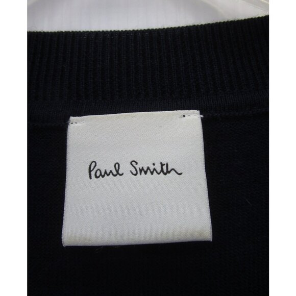 Paul Smith Sweater Medium Wool Pullover Floral Preppy Casual Knit * - Picture 7 of 10